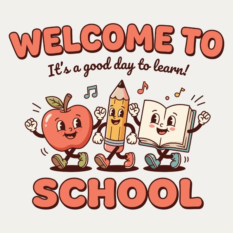 Welcome to School Design – Einschulung Kinder