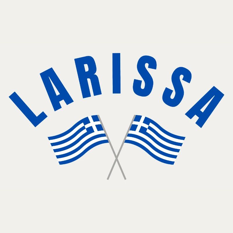 Drapeaux grecs de Larissa