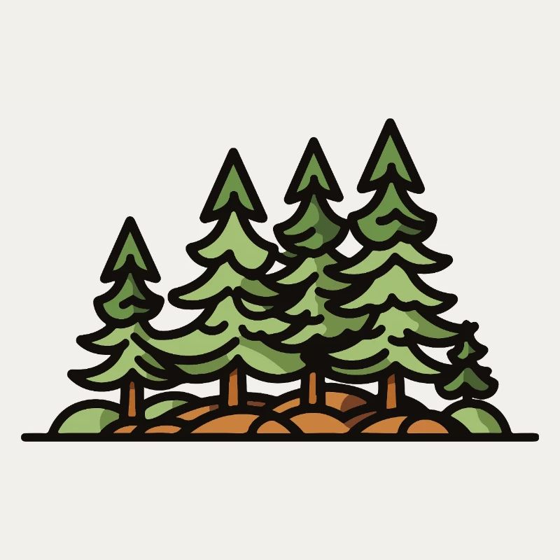 Wald Bäume
