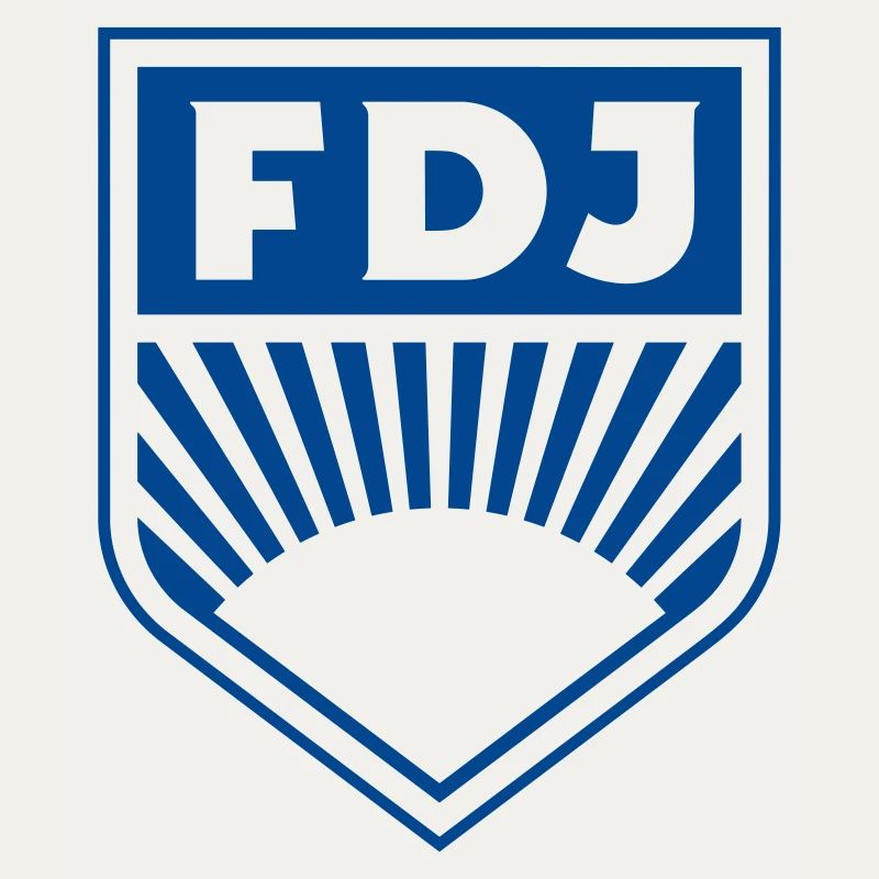 FDJ - Freie Deutsche Jugend Abzeichen (einfarbig)