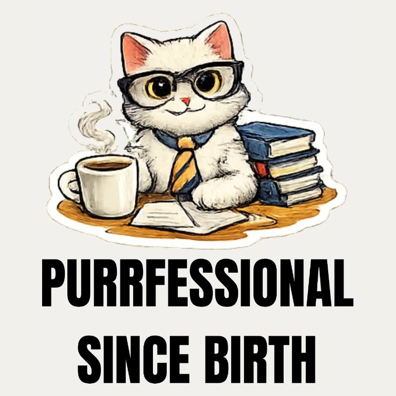 Purrrfessional Seit Geburt