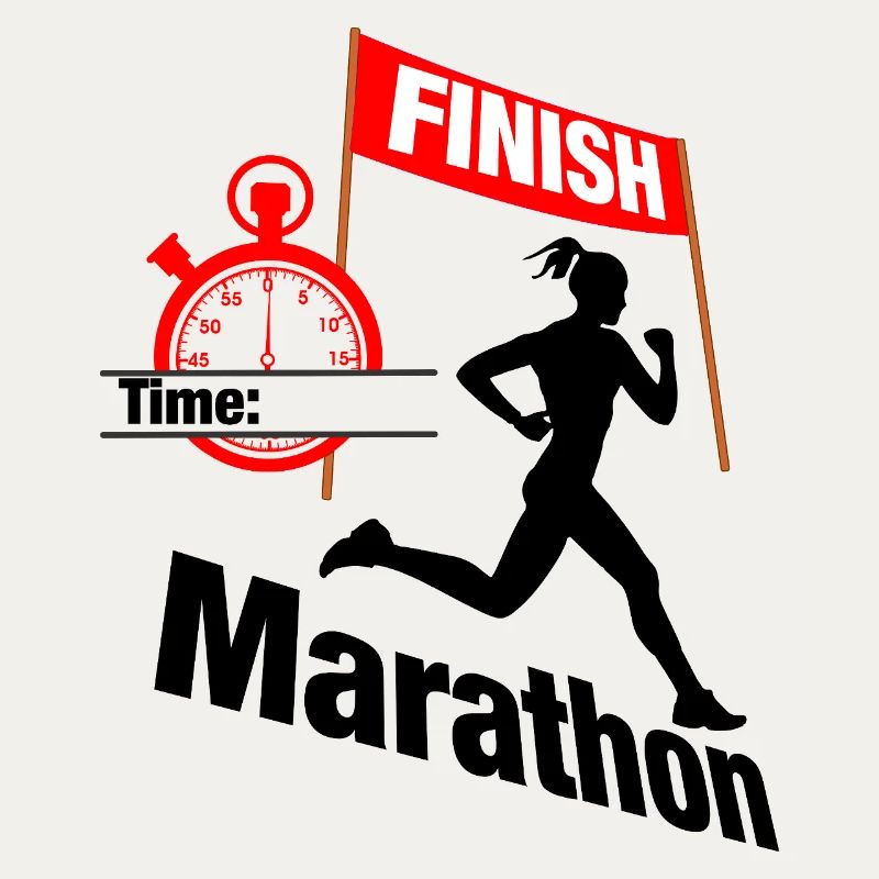 Coureuse marathonienne – Temps de course