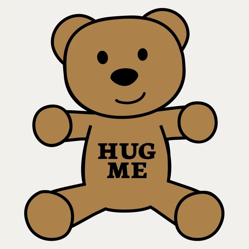 teddy bear hug me