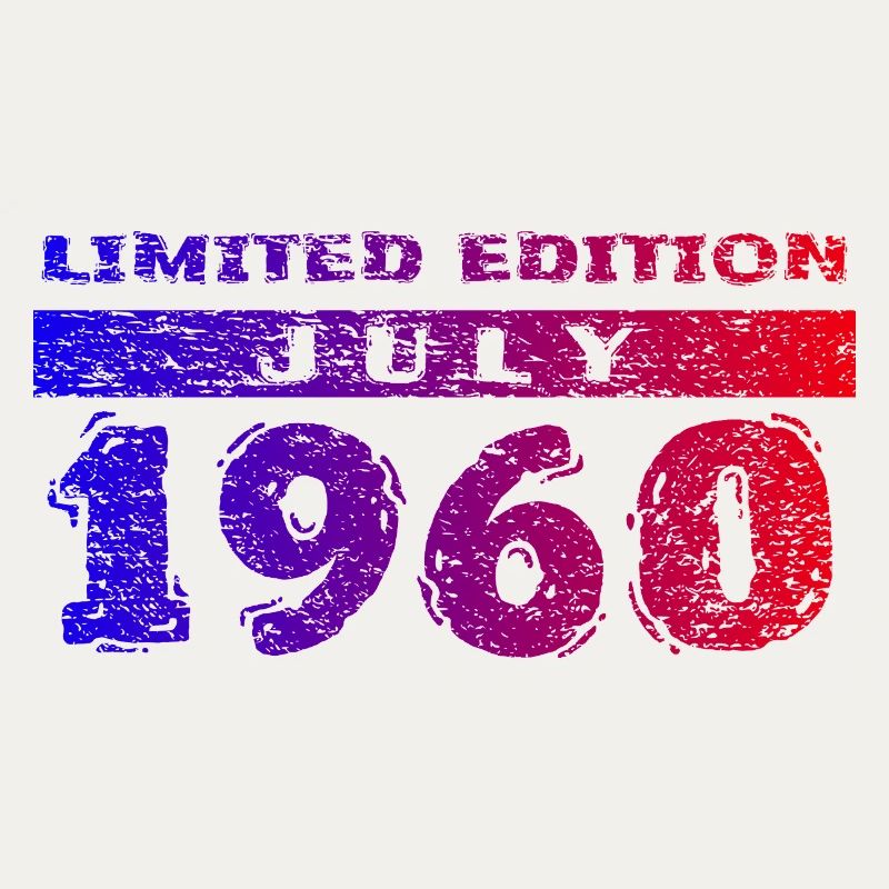66th Birthday Limited Edition 07/1960