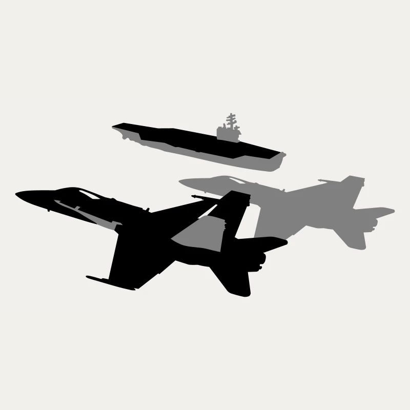 Silhouetten Jets