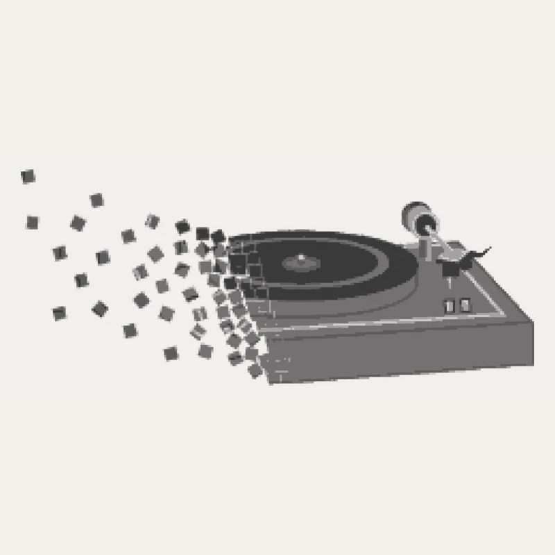 Turntable Pixelart