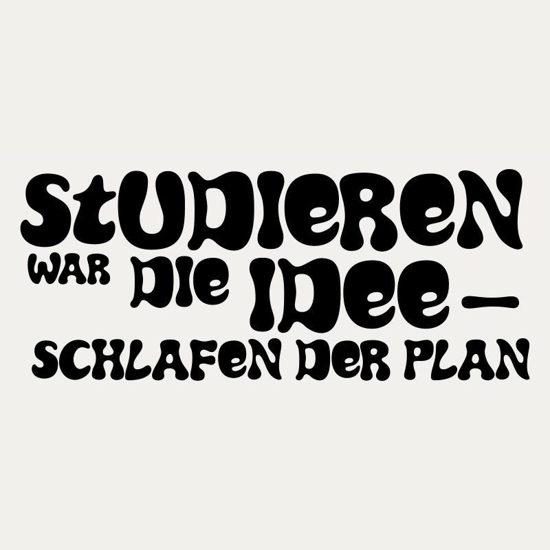 Studying was the idea – sleeping was the plan