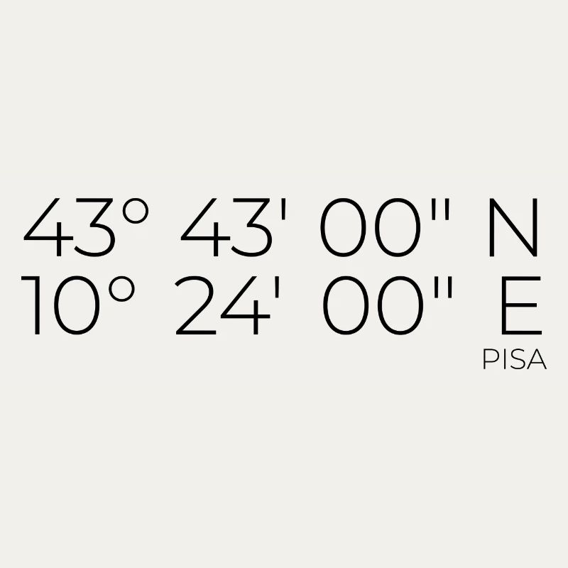 Coordinates: Pisa, Italy