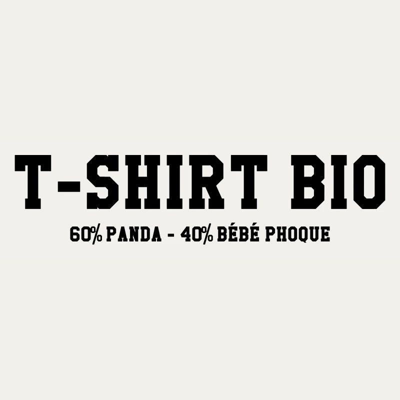 Bio Panda Bebe Phoque Humour