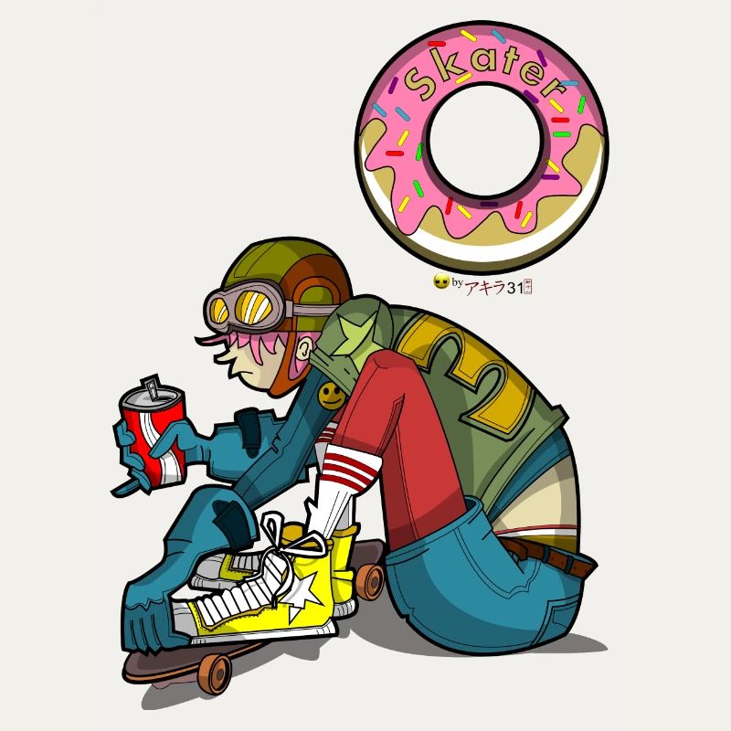 Skateboardfahrer