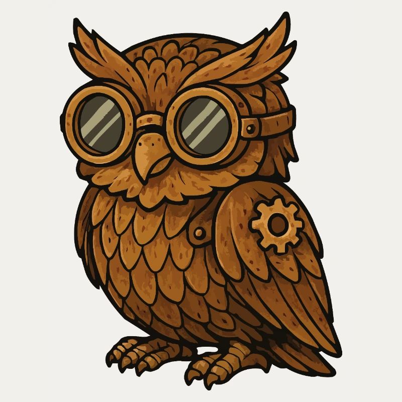 eule steampunk