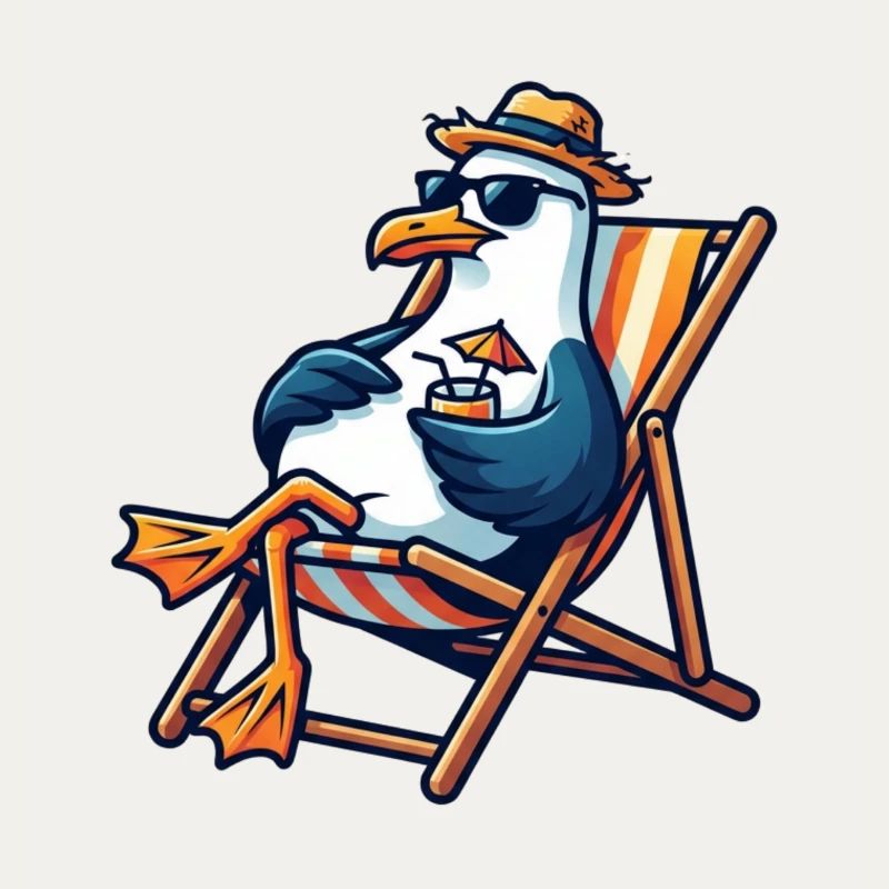 Mouette Lounge de plage