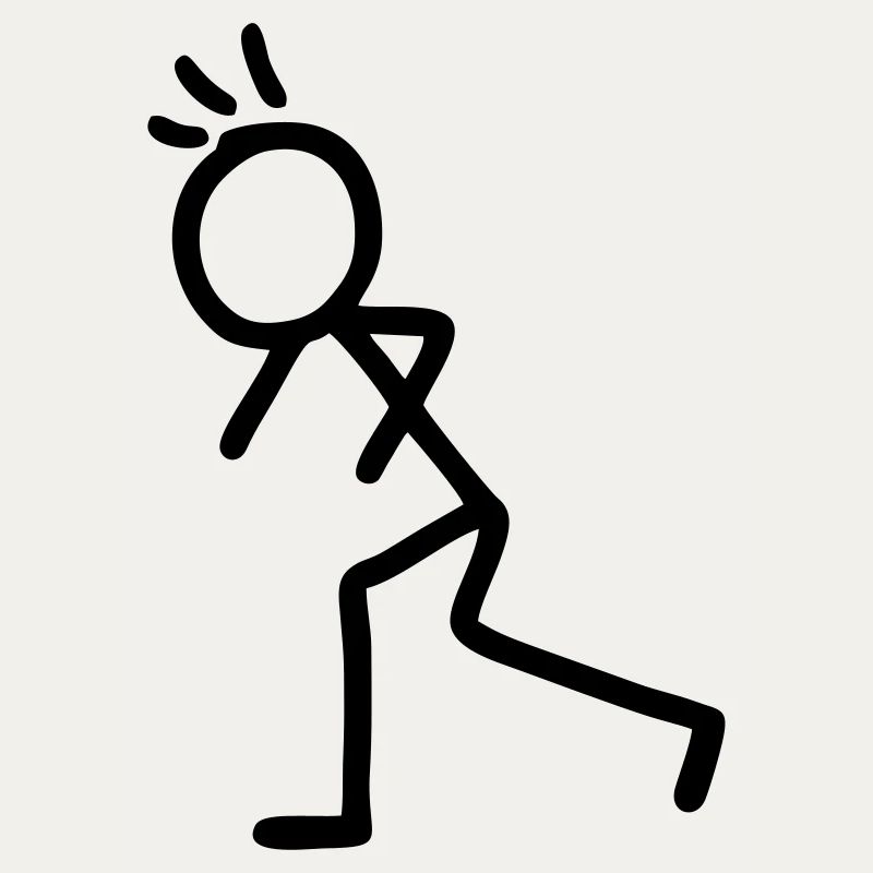 Stick figure - run