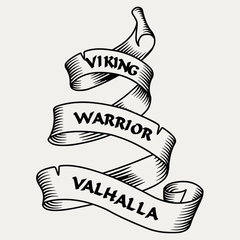 Wikinger Wimpel oder Banner transparent