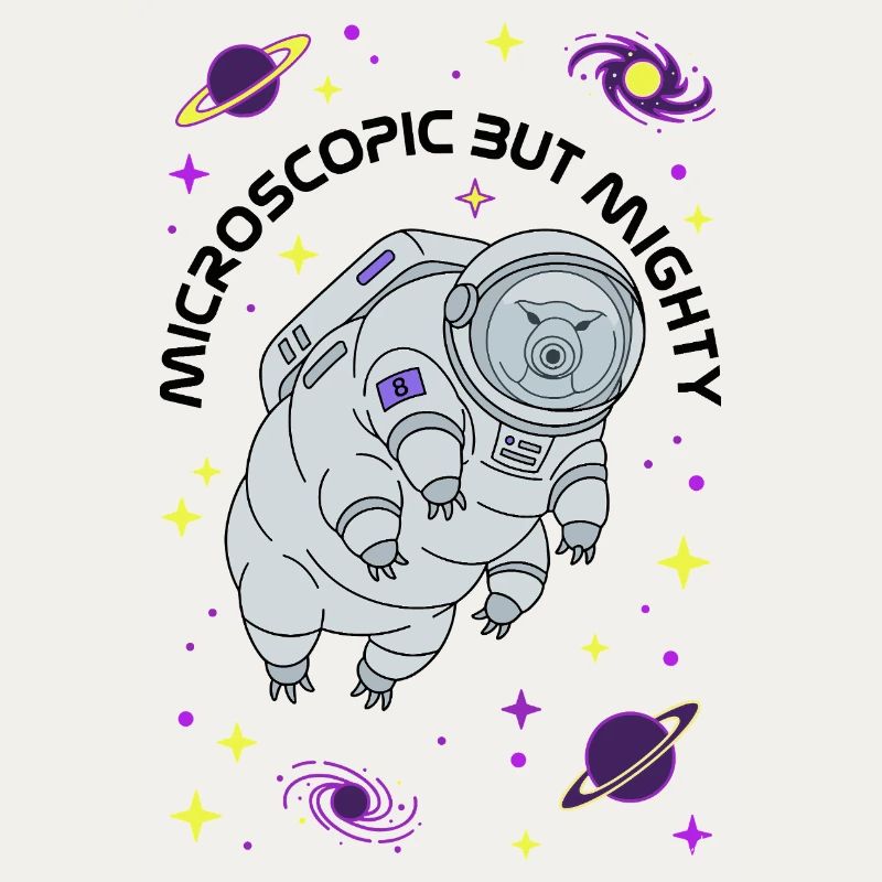 Microscopic But Mighty 8th Birthday Tardigrade