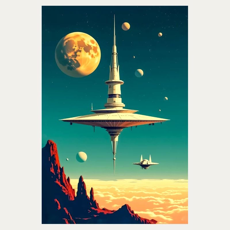 Cities Begin to Float Above the Clouds future