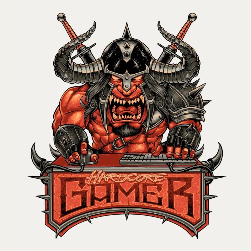 Nerd Gamer Designs MOAB Sword Devil Dämon Fighter