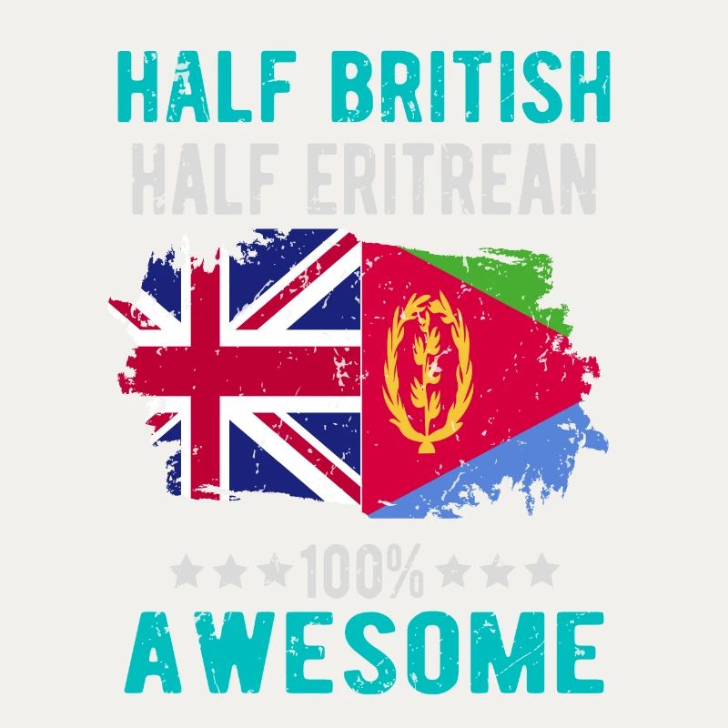 Moitié britannique moitié érythréen