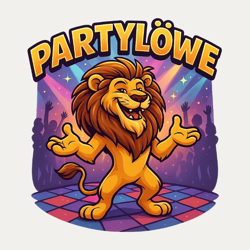 Partylöwe Disco Tanz