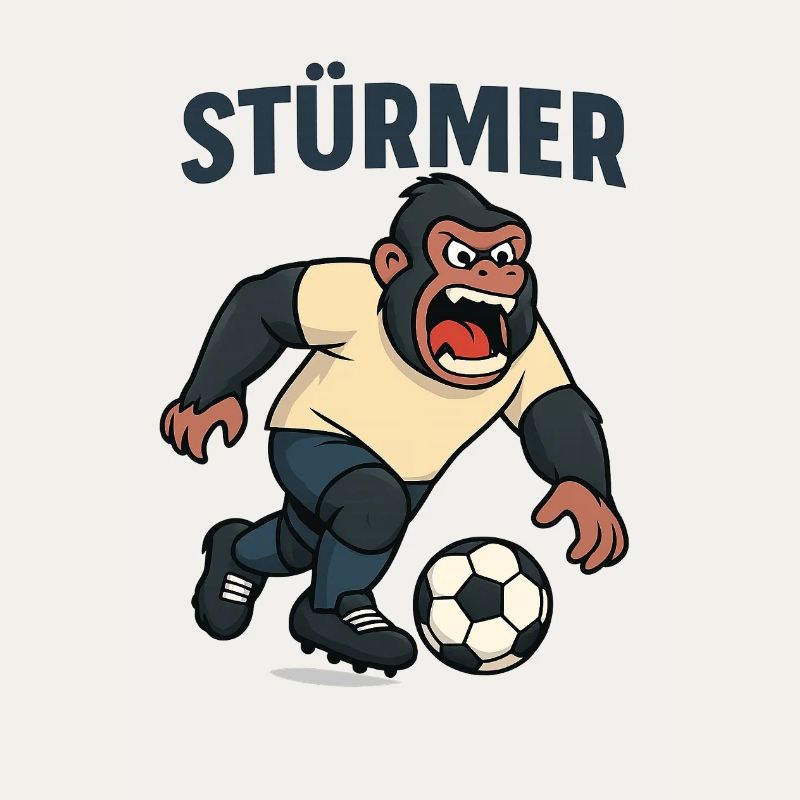 Striker Monkey Soccer Storm