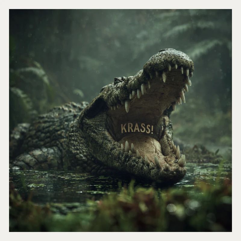 KRASS! Das wilde Krokodil