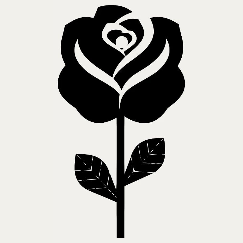 Schwarze Rose