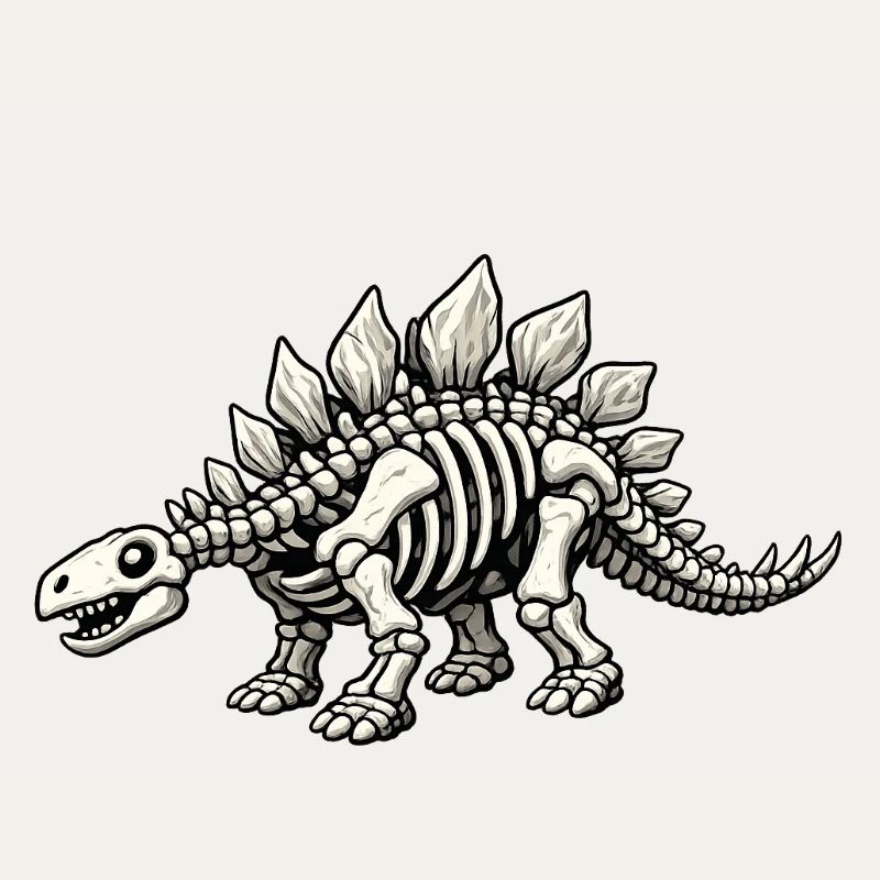 Stegosaurus Skeleton