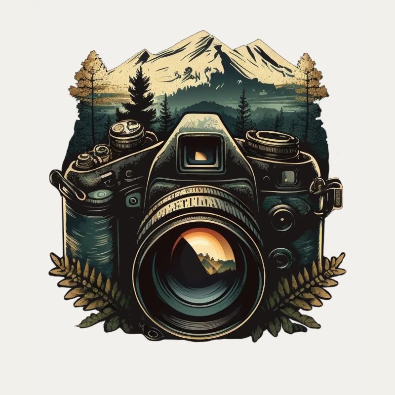 Camera in the mountains