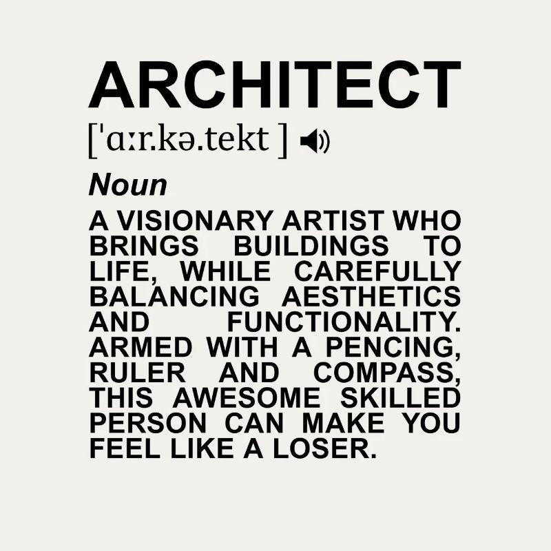 Architekt Bedeutung