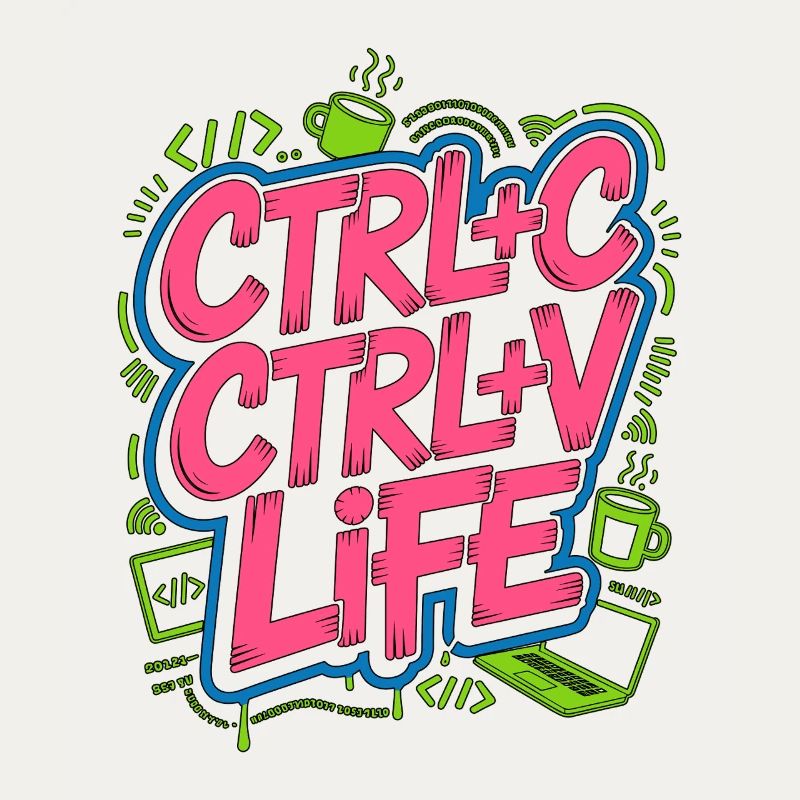 Remote Developer Ctrl+C Ctrl+V Life Web Developer