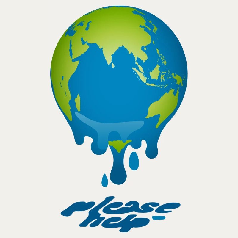 Melting Globe