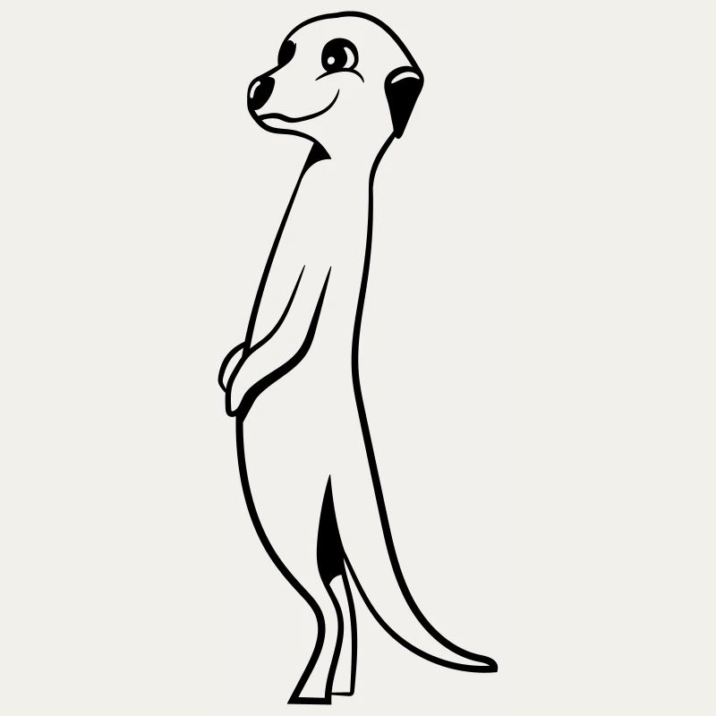 Suricates doux drôle