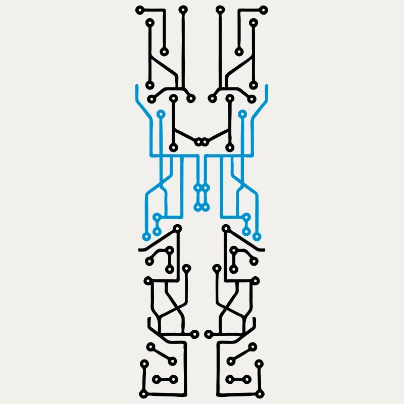 technology line connection microchip datentechnik