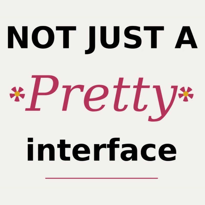 Pas seulement une jolie interface – un style UI/UX tech
