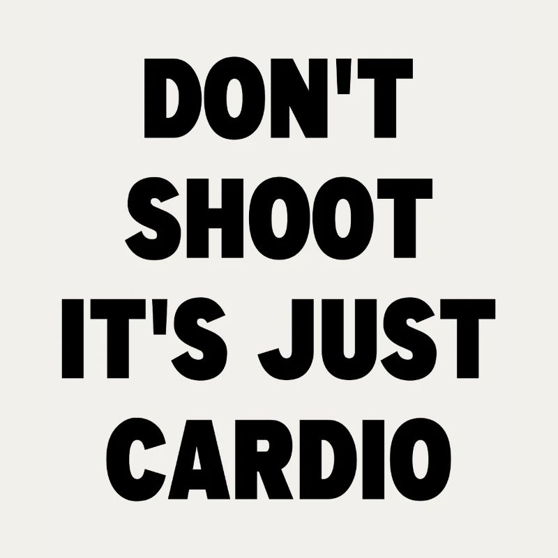 Ne tirez pas, c’est juste du cardio