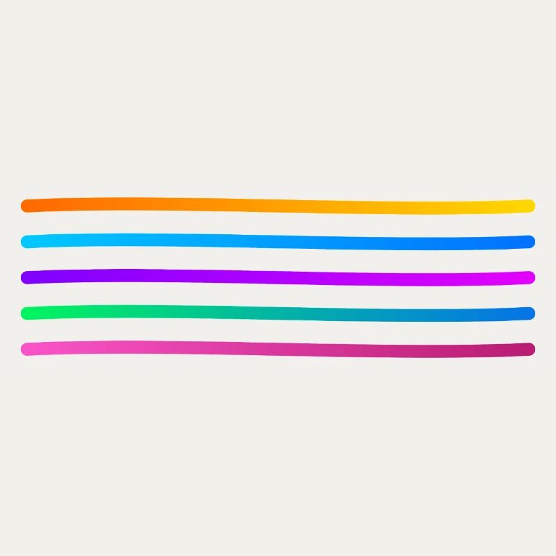 Rainbow Stripe Pattern