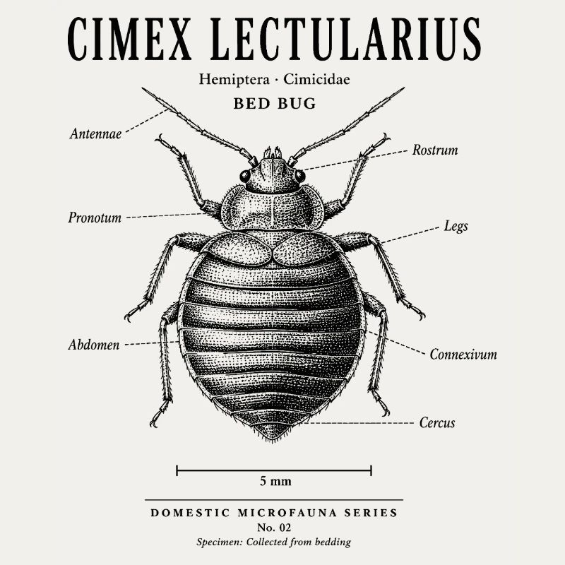 Bed Bug – Domestic Microfauna No. 02