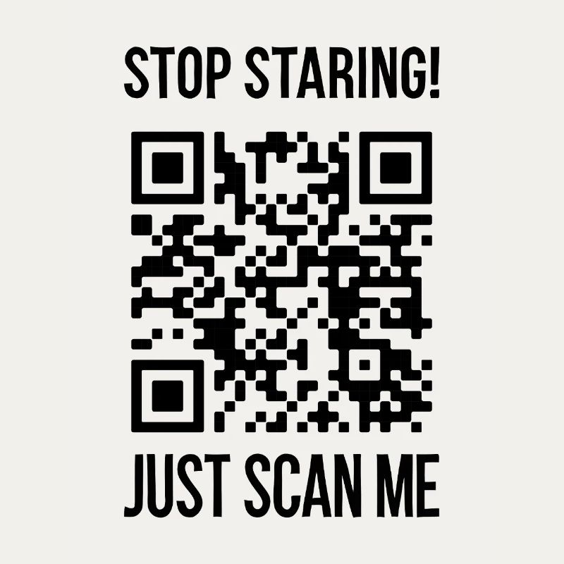 Scannez-moi le code QR pour vous motiver