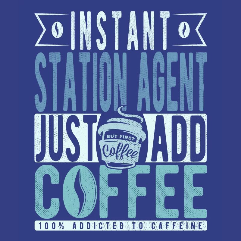 Stationsagent Kaffee Spruch