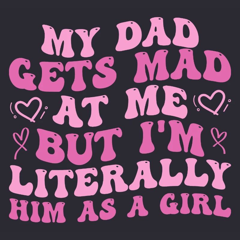 Papa wird sauer auf mich, aber ich bin buchstäblich er als Mädchen