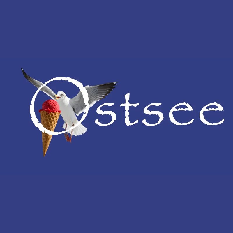 Ostsee Möwe Eisräuber Raubvogel