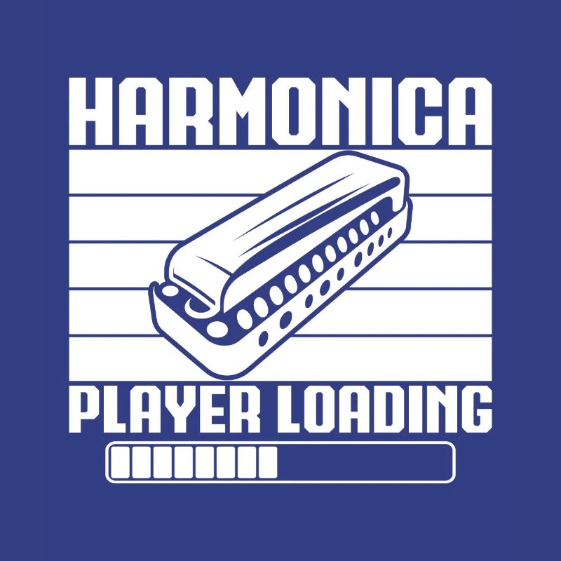Harmonica Musican Player Loading Harmonica