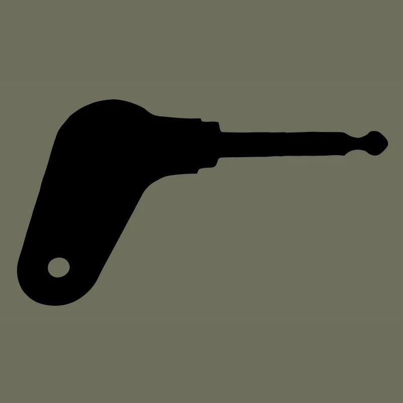 Oldtimer tractor ignition key