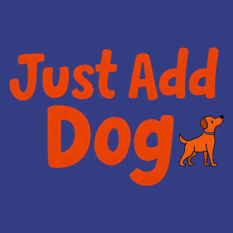 Ajoutez simplement l’impression de chien