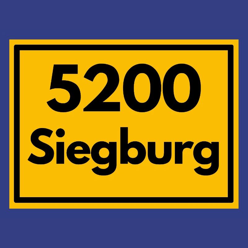 OLD POSTCODE POSTCODE RETRO SIEGBURG - RHEIN SIEG