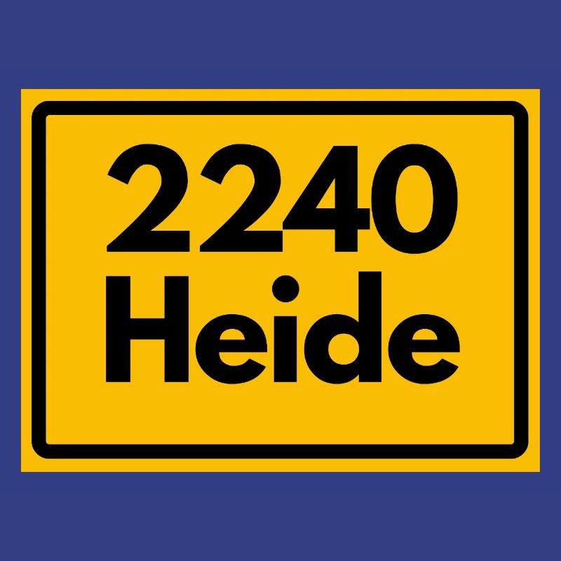 OLD POSTCODE POSTCODE RETRO 2240 HEIDE MARSHENLAND