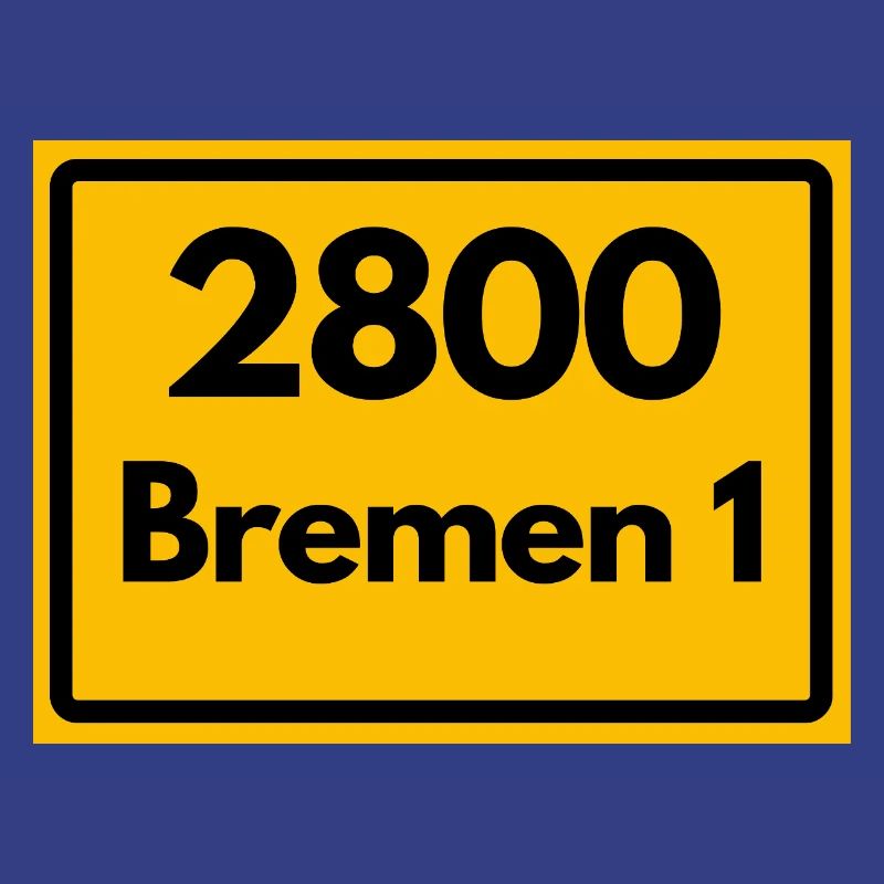 OLD POSTCODE POSTCODE RETRO 2800 BREMEN 1 – HANSE