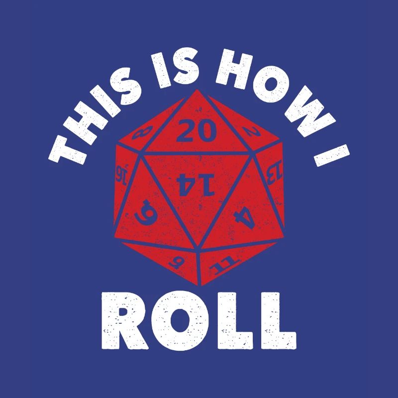 Dungeons Dice RPG Dragons C’EST COMME ÇA QUE JE ROULE