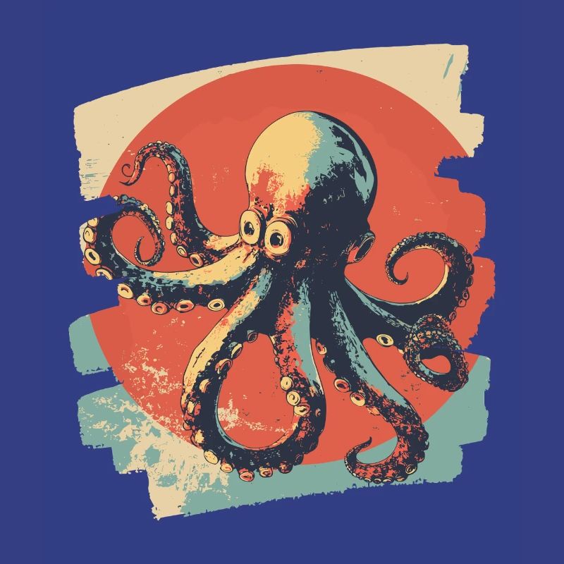 Octopus Octopus Retro