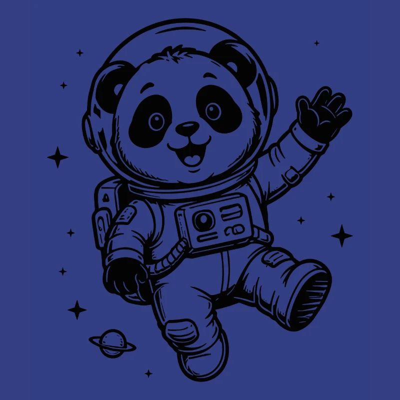 Astronaute Panda : Aventure spatiale